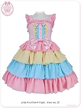 maxicimam ロリィタ　ジャンパスカート Amazon.co.jp: 8W1001 虹色魔法の秘密のマジカル☆ジャンパー